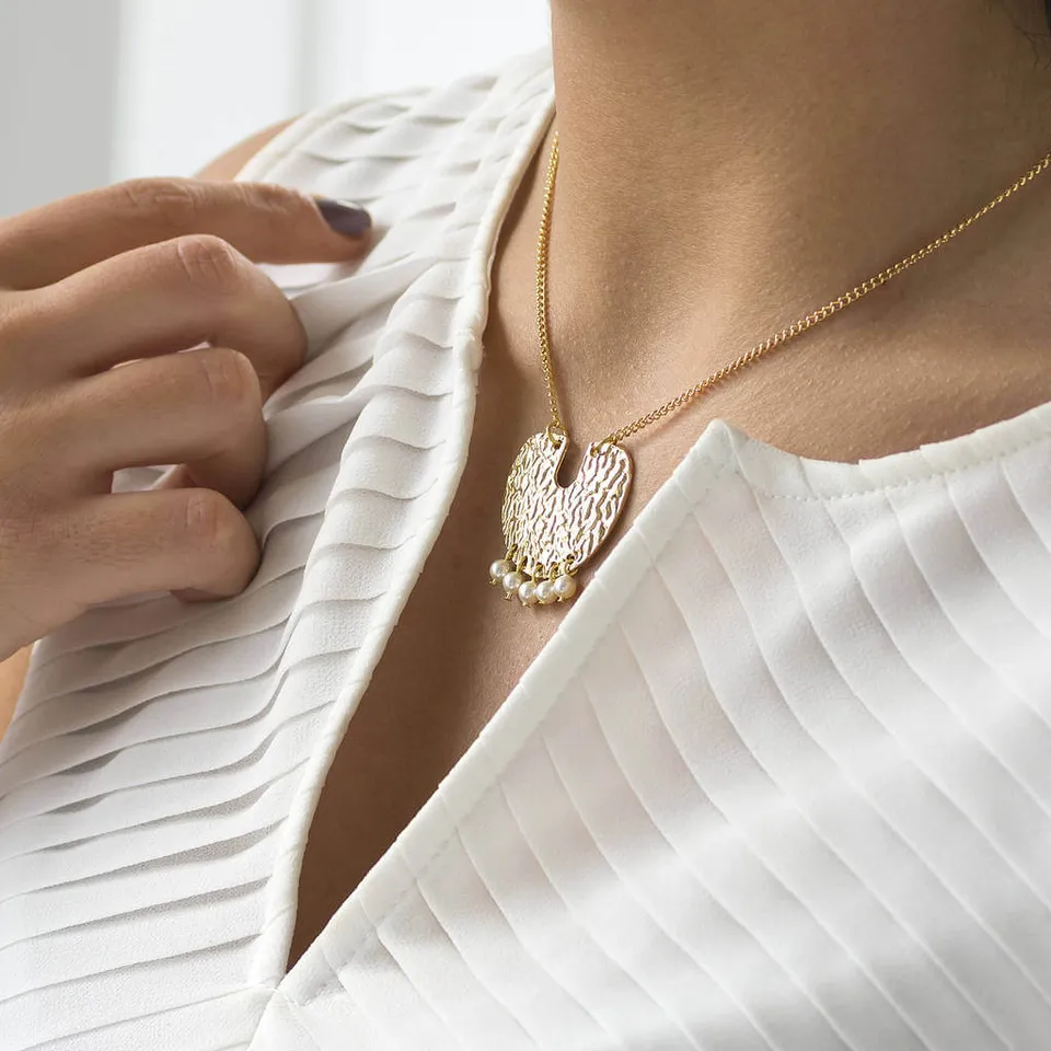 Joy by Corrine Smith Pearl Halskette Gold Perlen Swarovski