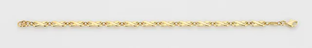 Eugen Rühle Infinity Fantasiekette 4mm Gelbgold 585 19cm