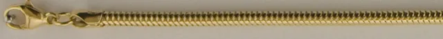 Eugen Rühle Schlangenketten 3,0mm Kette 925 Silber 45 cm