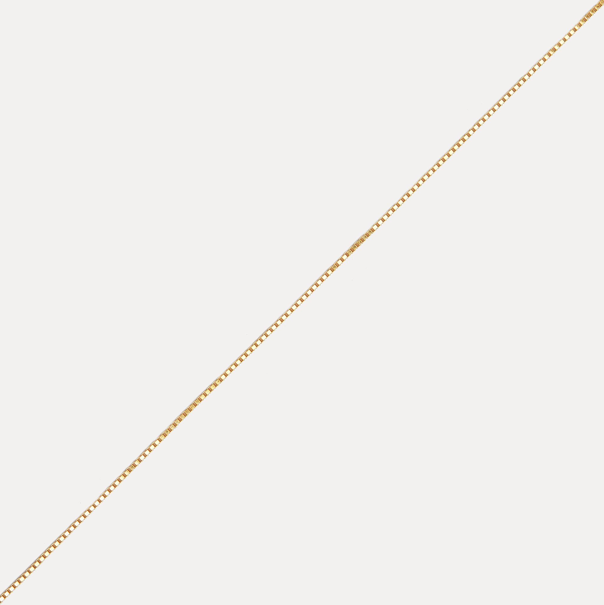 Stilnest Venetian Halskette Gold Vermeil 45 cm