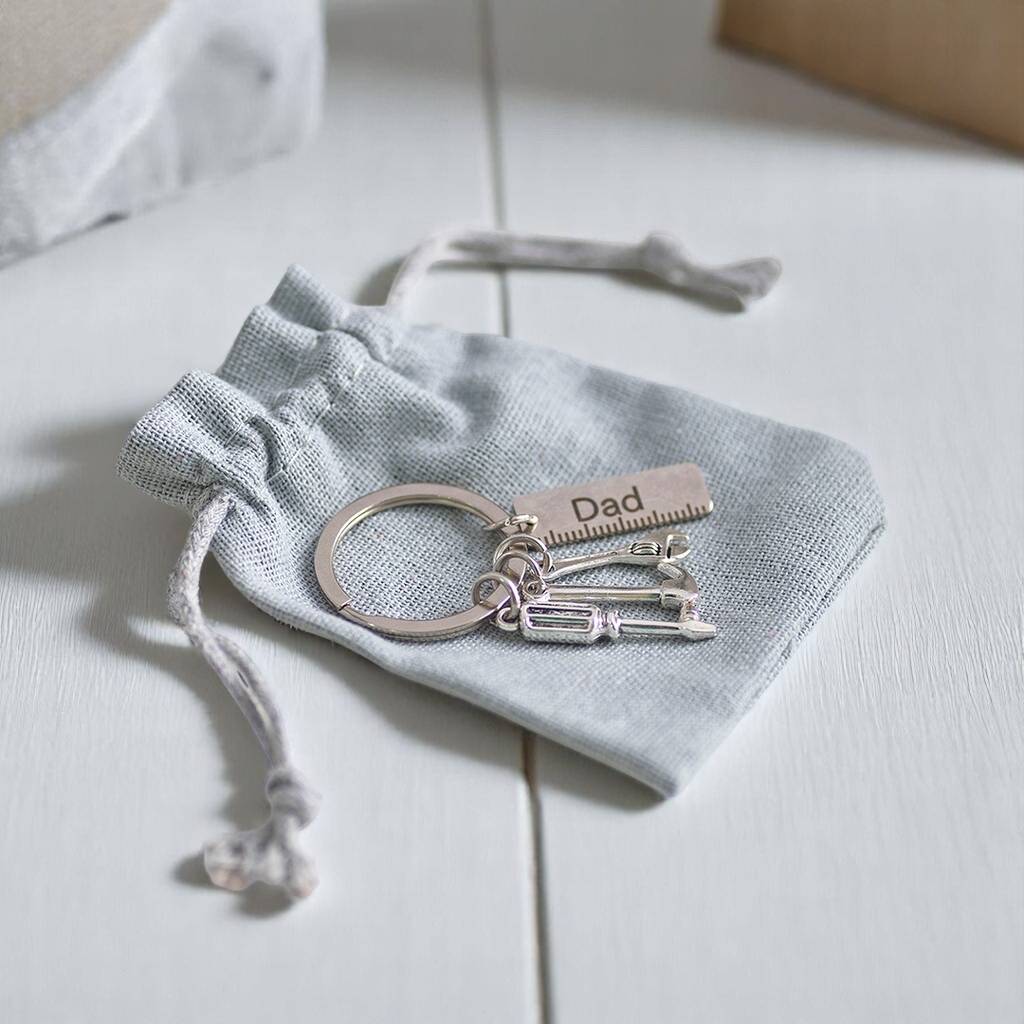 Joy by Corrine Smith Keyrings Dad Schlüsselanhänger Set Fix It Karte