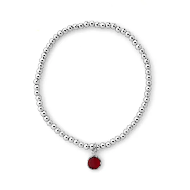 Joy by Corrine Smith July Birthstone Armband Silber Juli Rubin