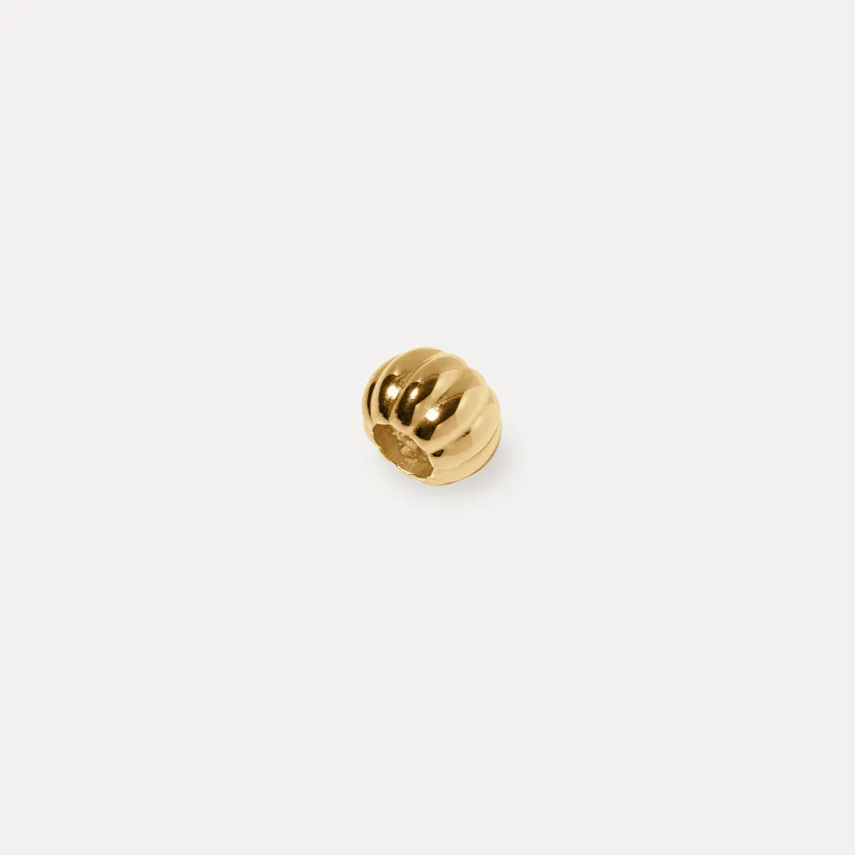 Stilnest Eden Citrus Bead Anhänger Gold Vermeil 6,57mm