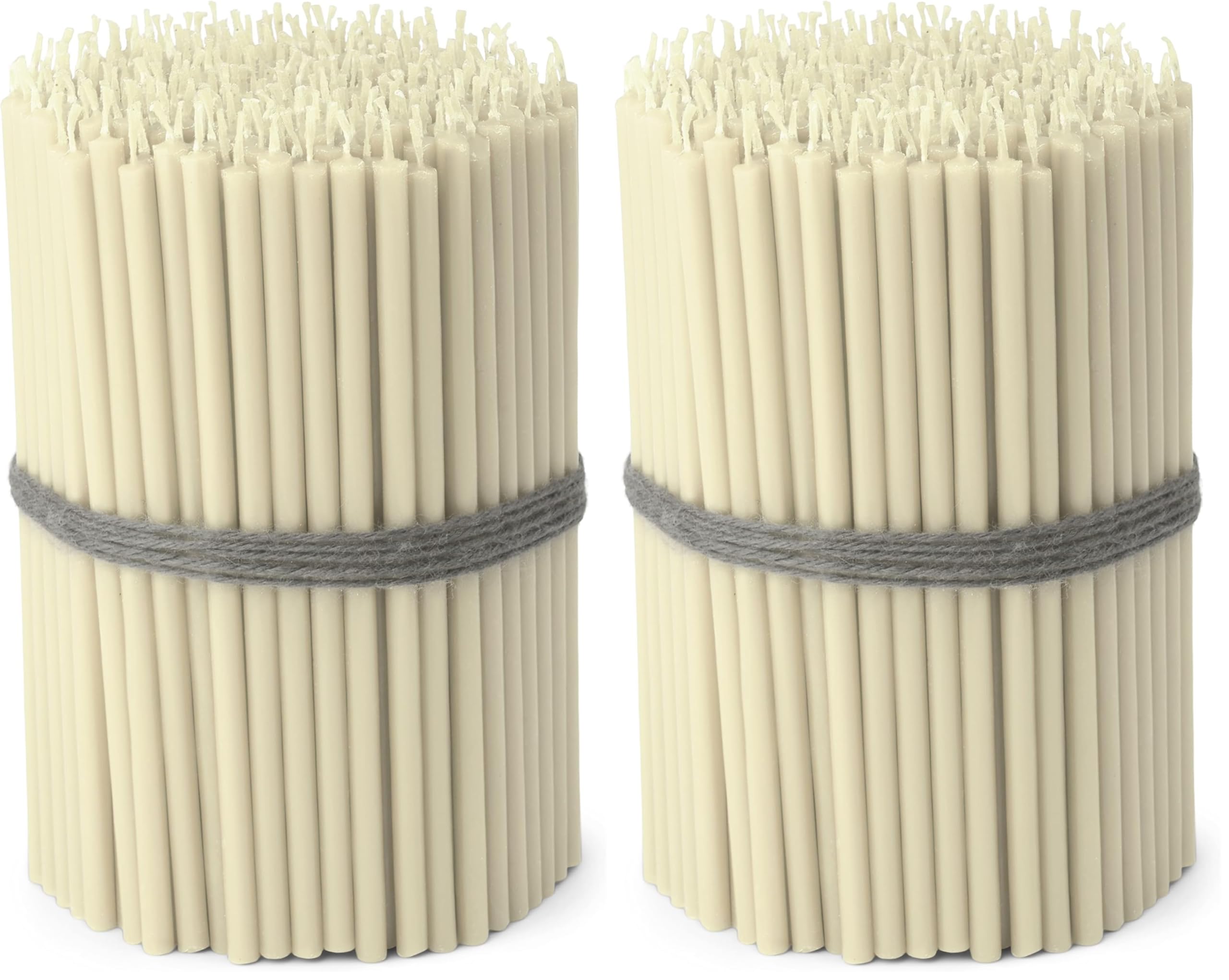 NKlaus Candles Altarkerzen weiß Stabkerzen 16cm 100 Stück