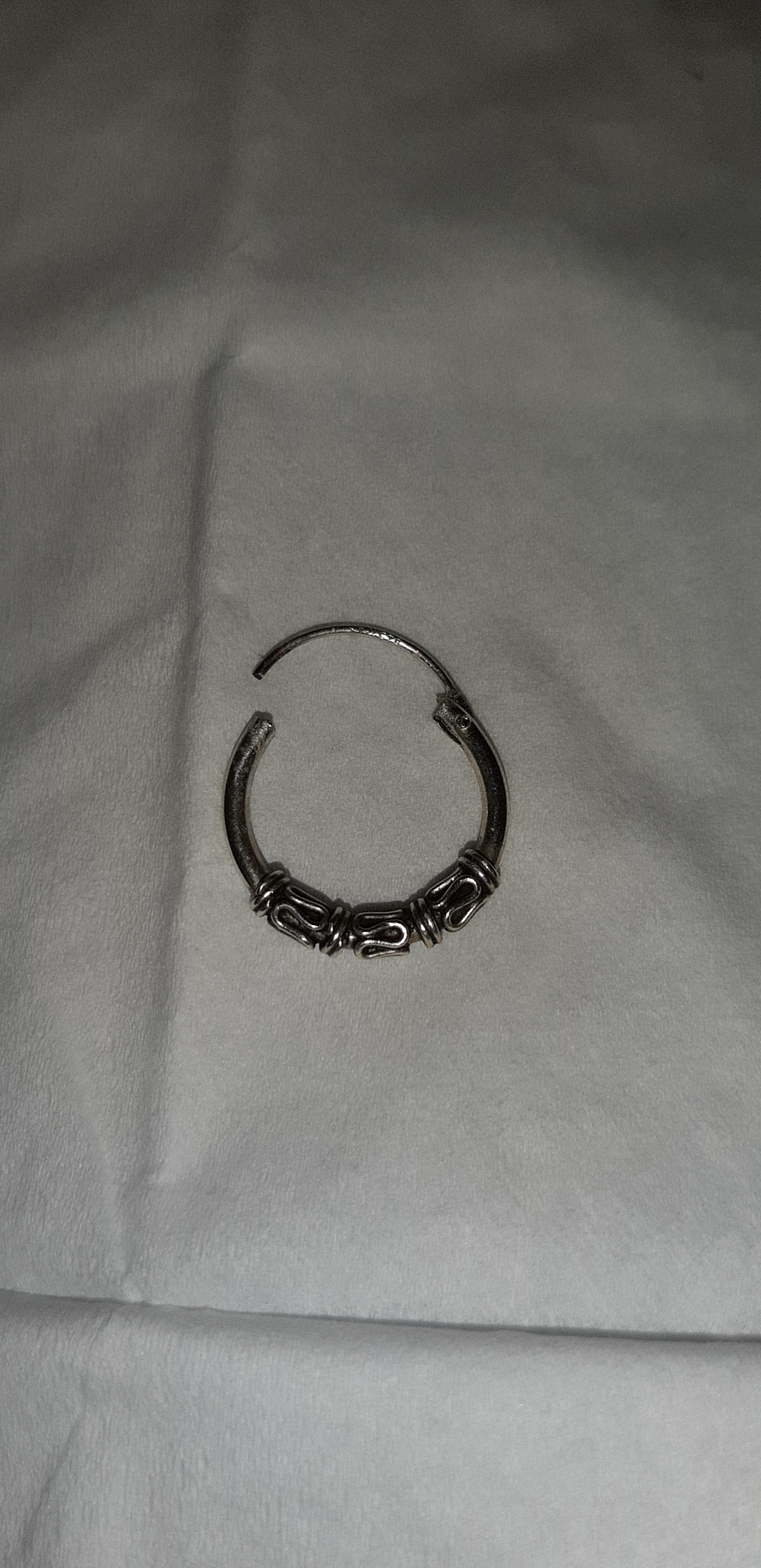 NKlaus Jewellery Keltische Creolen Silber 925 16 mm Paar