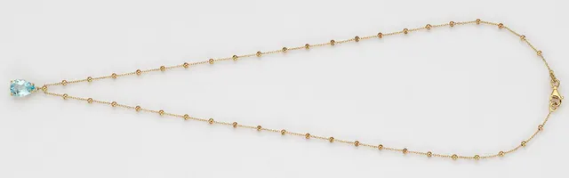 Eugen Rühle Colliers 37.2100 Collier Tropfen 585 Gelbgold