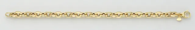 Eugen Rühle 37.3869 Fantasiekette Spiegelanker 7,3 mm 45 cm Gold