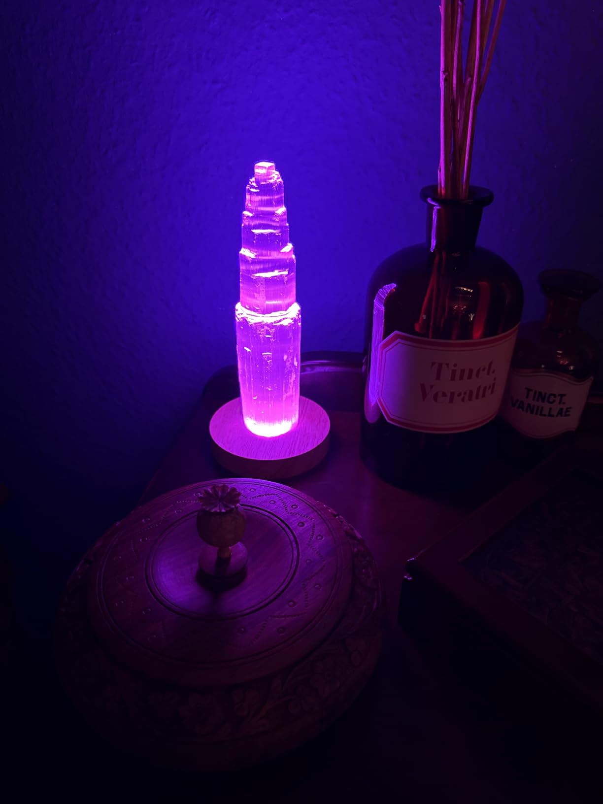 NKlaus Healing Crystals Selenit Turm 20cm
