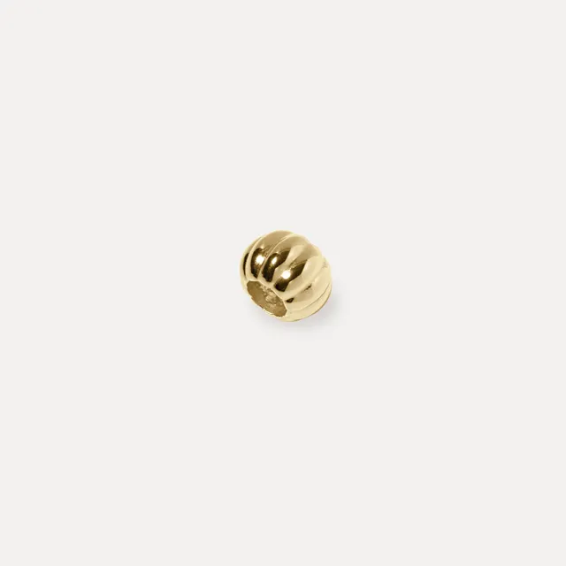 Stilnest Eden Citrus Bead Anhänger Gold 14k Massivgold