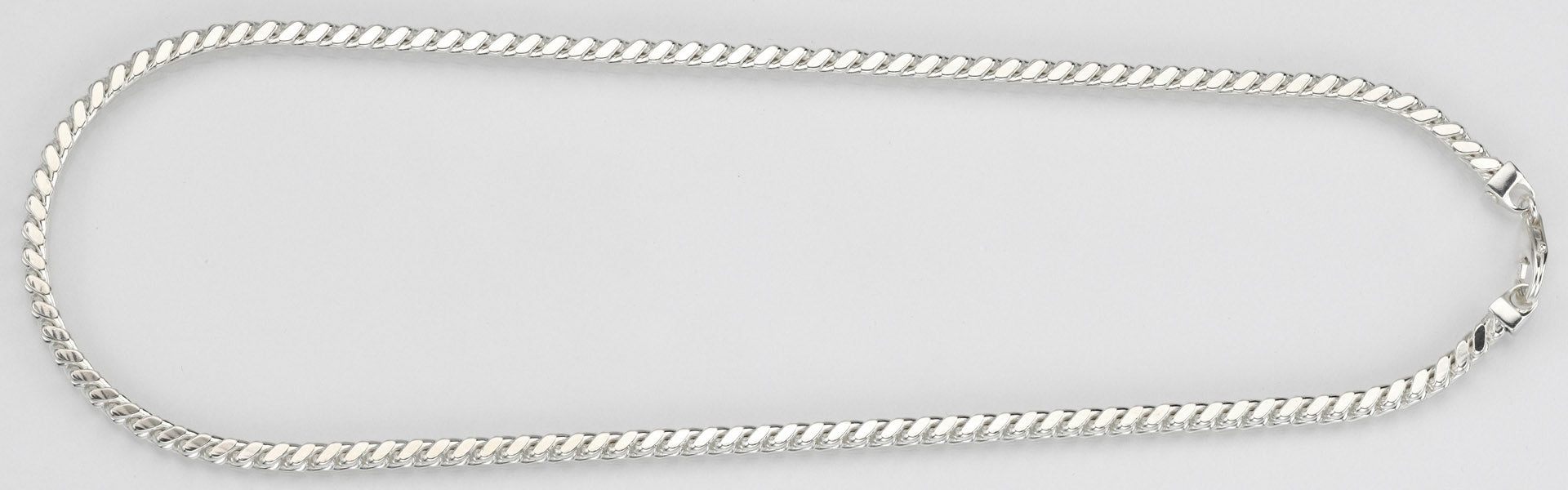 Eugen Rühle Bingokette 5,6 mm Halskette Silber 925 45 cm