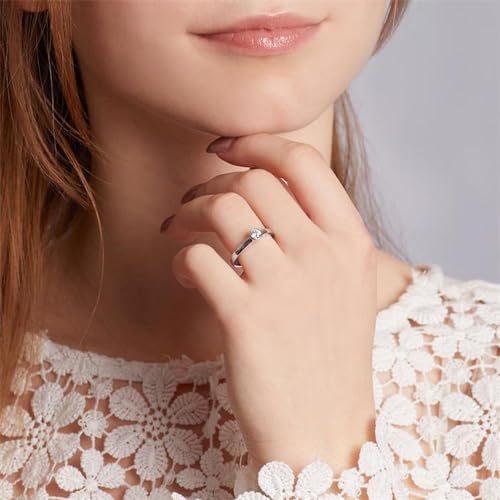 JEWLIX VR0045 Verlobungsring Silber 54mm Zirkonia