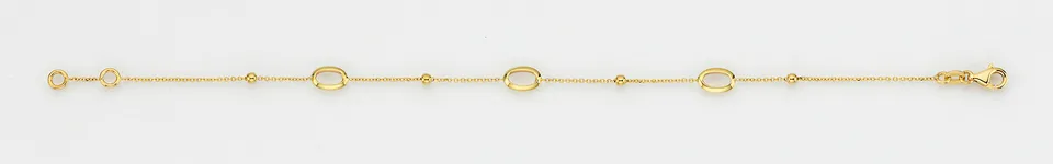 Eugen Rühle Armbänder 37.4900 Armband 585 Gelbgold Kugeln