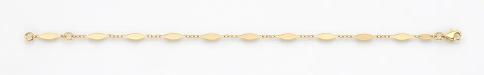 Eugen Rühle Fantasieketten Kette 3,3mm Halskette 45cm 585 Gelbgold