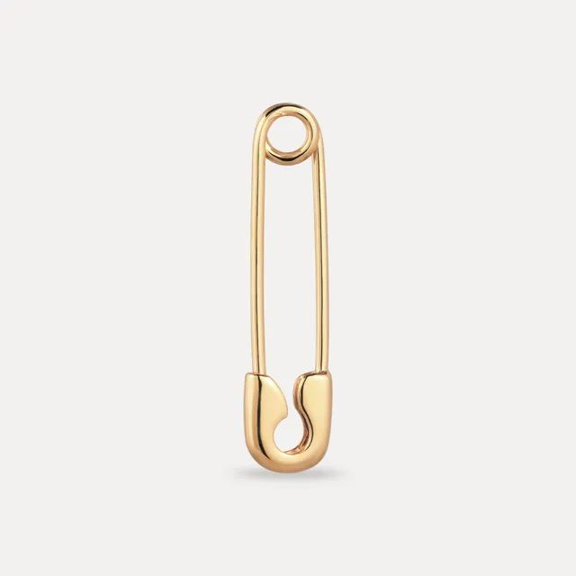 Stilnest Charm Pin Anhänger 24k Gold Vermeil Modular
