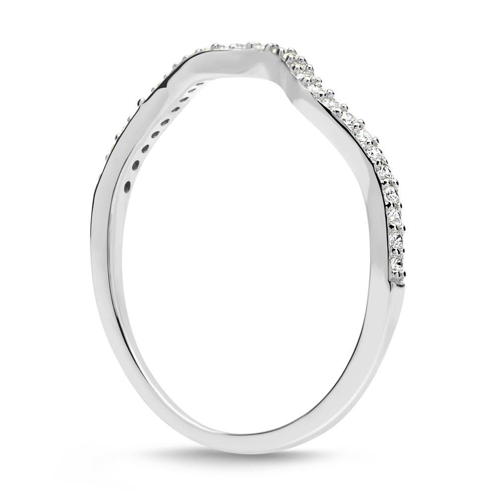 JEWLIX SR0382 Ring 925er Silber Zirkonia filigran