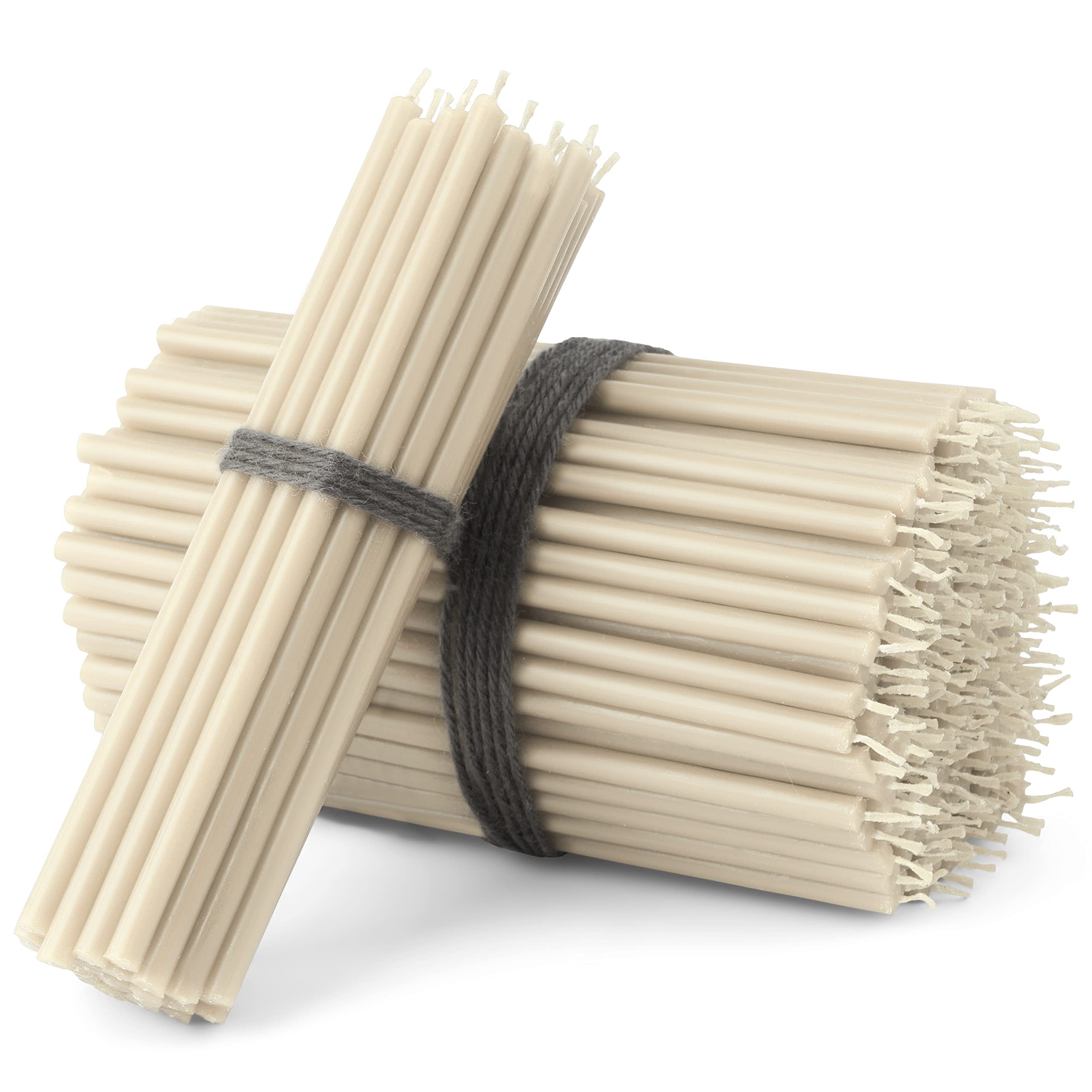 NKlaus Candles Altarkerzen weiß Stabkerzen 16cm 100 Stück