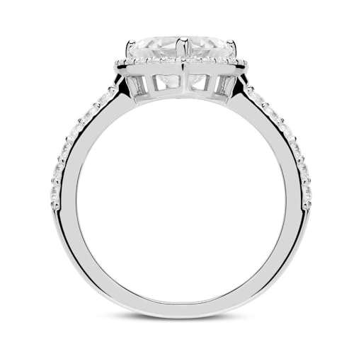 JEWLIX Herzring Silber Gr.56mm Zirkonia Sterlingsilber