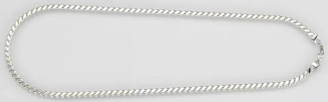 Eugen Rühle Bingokette 5,6 mm Halskette Silber 925 45 cm