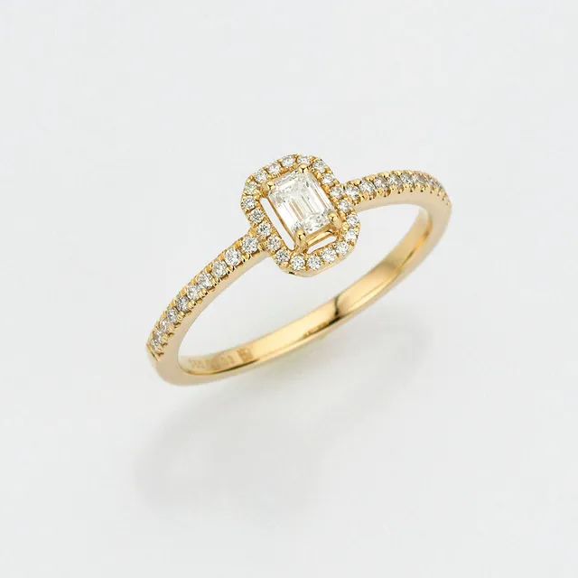 Eugen Rühle Ringe 88.7888 Brillantring 0,33ct 585 Gelbgold