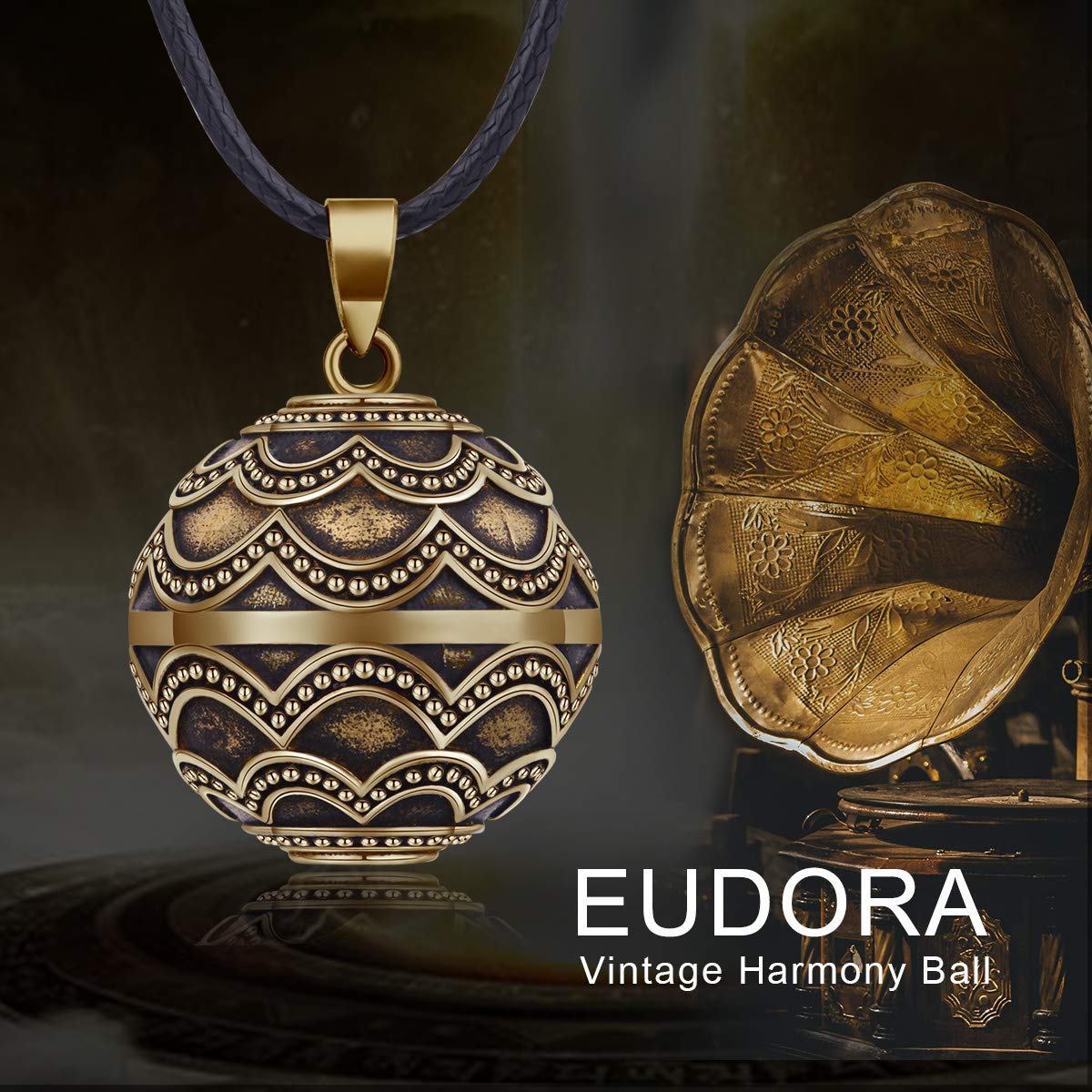 Eudora Harmony Bola Vintage Halskette keltisch 114,3 cm