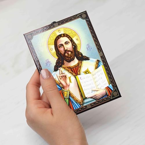 NKlaus Religious Icons Jesus Christus Ikone orthodox Holz