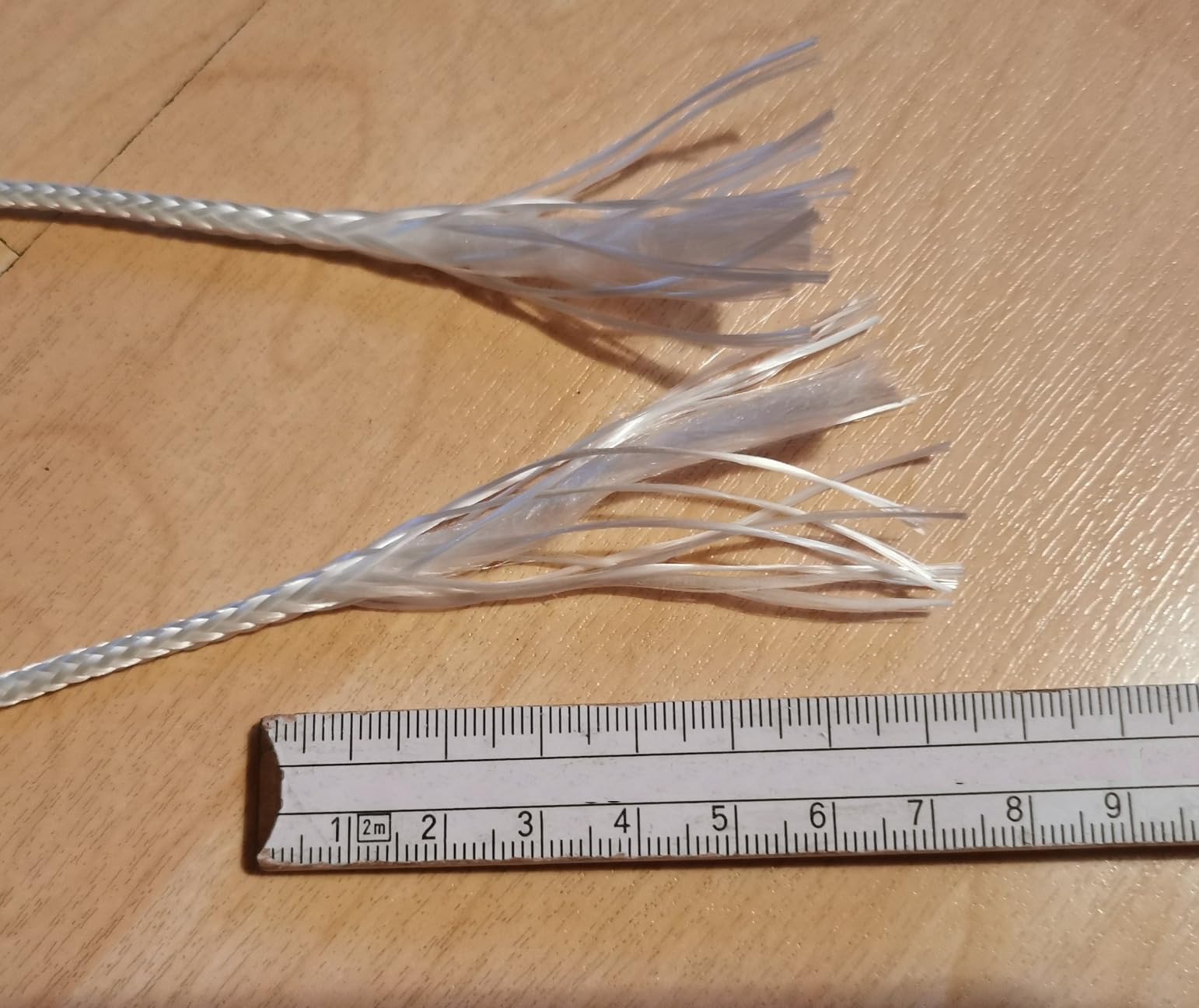 NKlaus Wicks Glasfaserdocht rund 2,5 mm 3 m