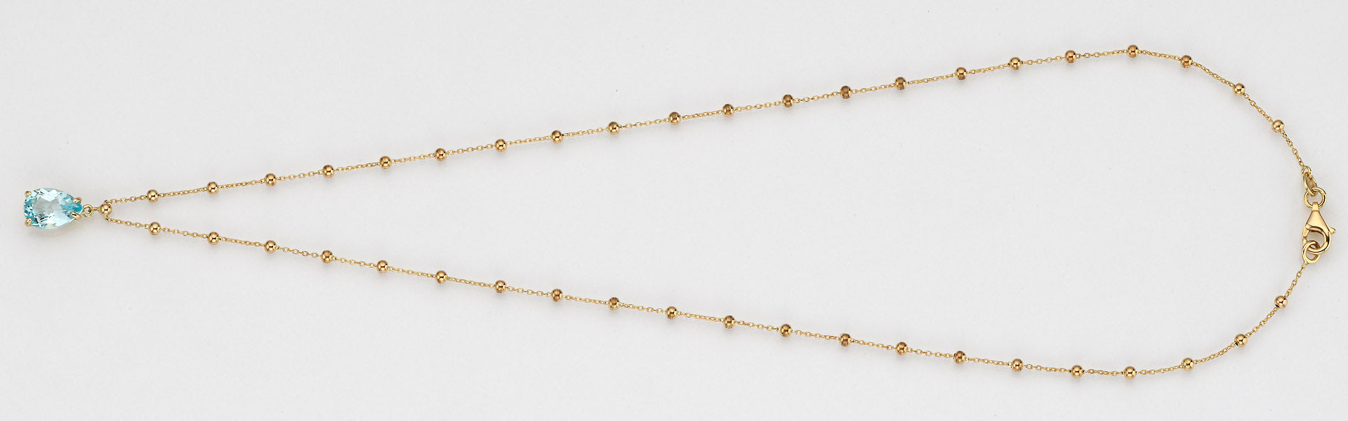 Eugen Rühle Colliers 37.2100 Collier Tropfen 585 Gelbgold