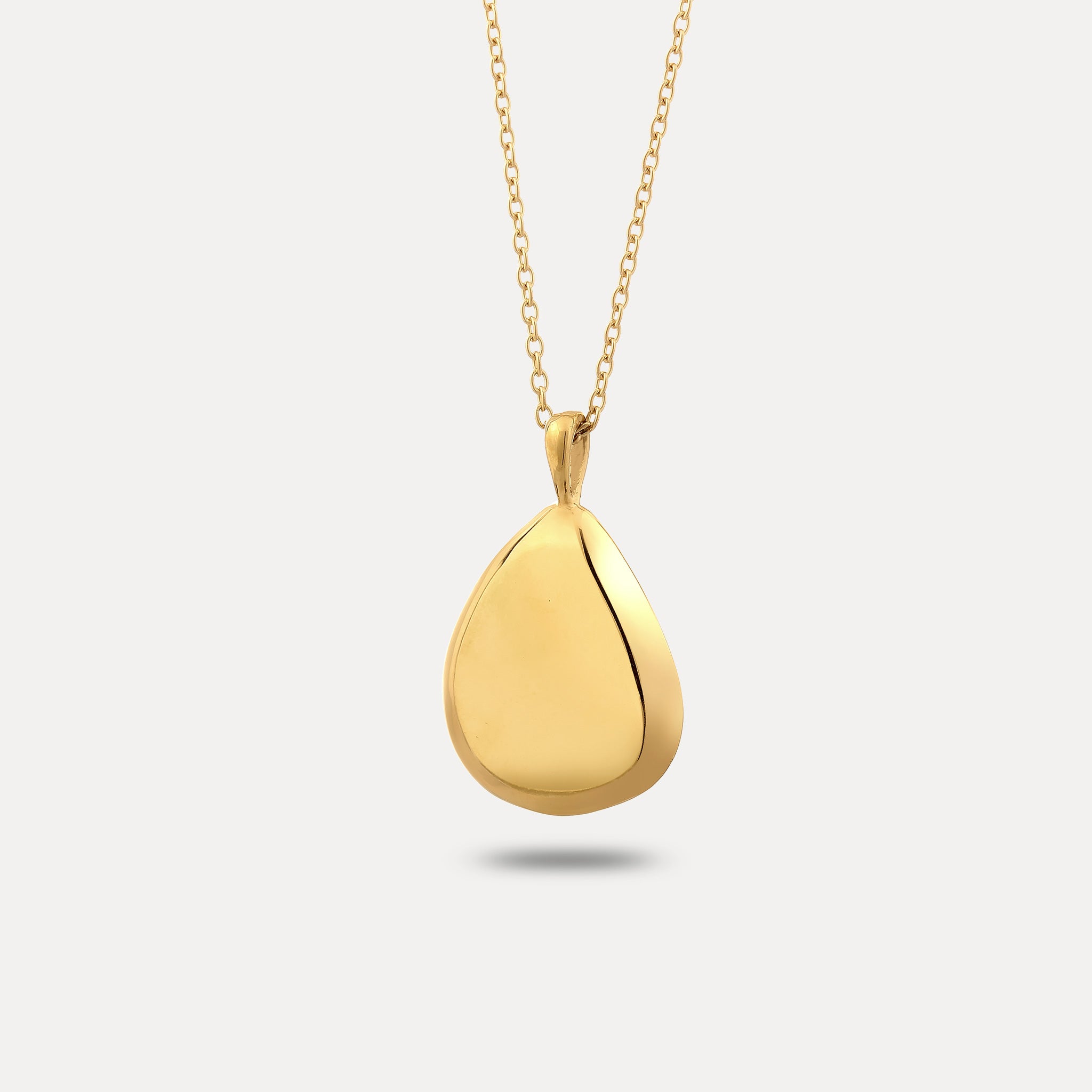 Stilnest Canyon Anhänger Gold Vermeil gravierbar personalisiert