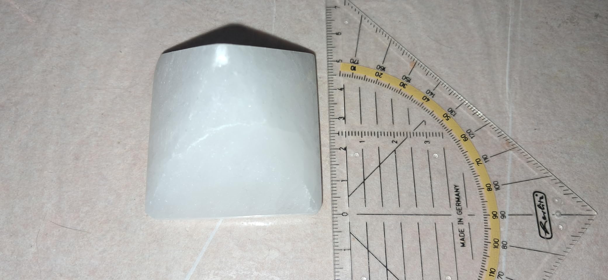 NKlaus Healing Crystals Selenit Pyramide 5x5 cm