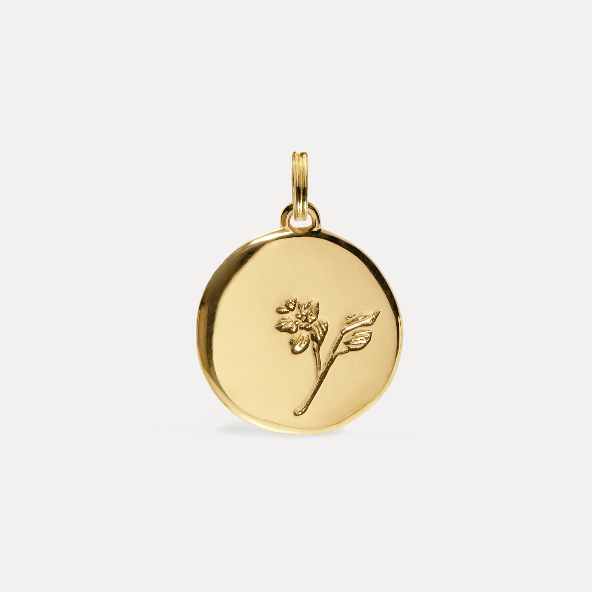 Stilnest Eden Lilly Anhänger 585 Gold Medaille
