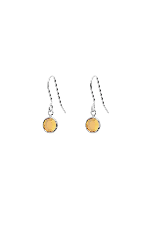 Joy by Corrine Smith November Birthstone Ohrringe Silber Topas