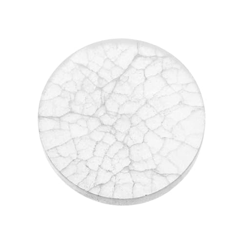 NKlaus Healing Crystals Selenit-Aufladeplatte 8 cm runde Platte