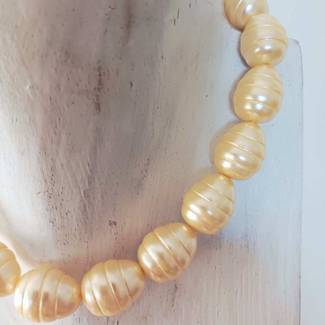 Alevá Bijoux Maiorca Paola Perlenkette Gold