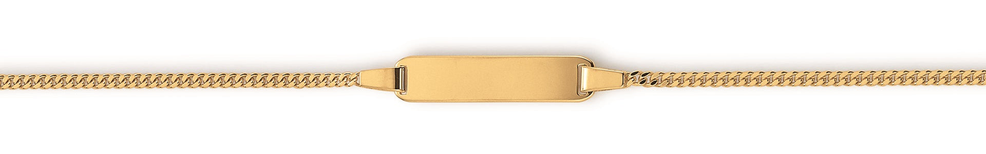 Eugen Rühle Schildarmband 750 GG Armband 14 cm