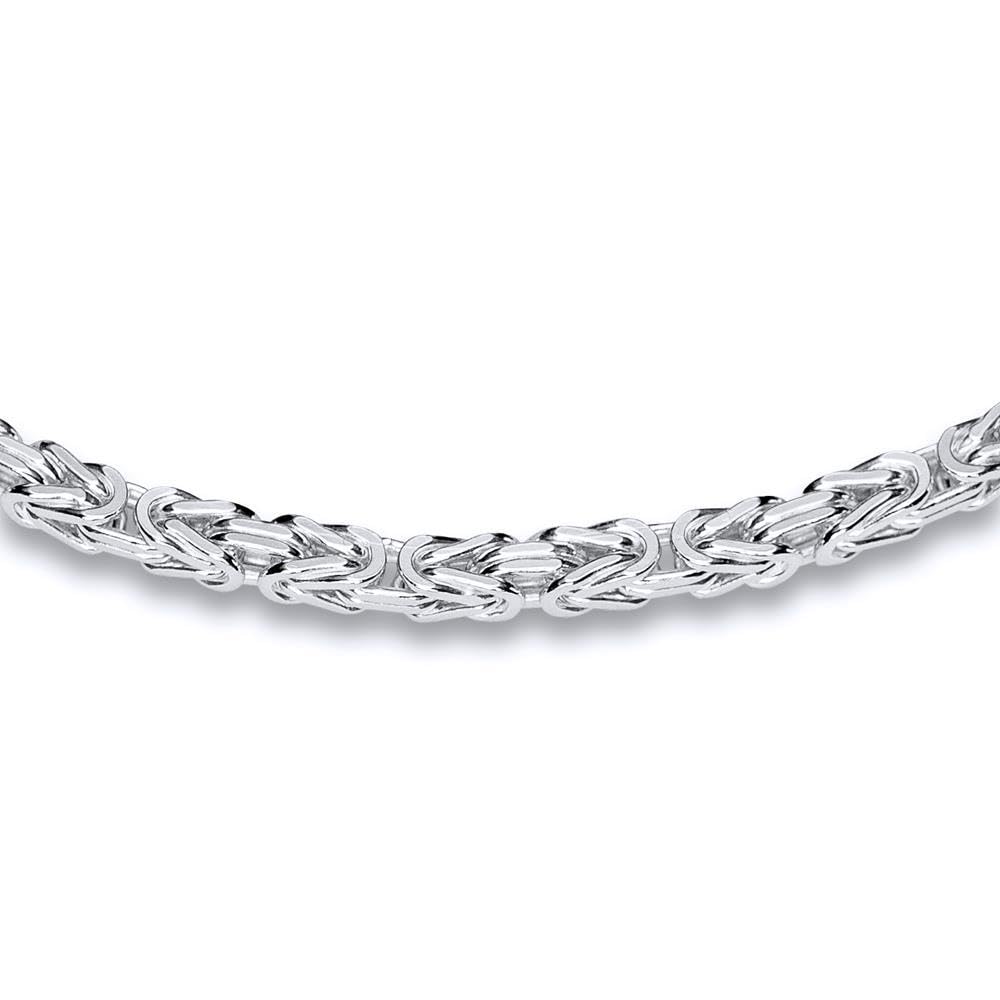 JEWLIX Königsarmbänder Königsarmband 925 Silber 23 cm 2 mm