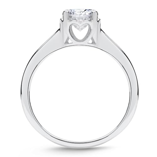 JEWLIX VR0120 Verlobungsring Silber Gr. 60mm Zirkonia