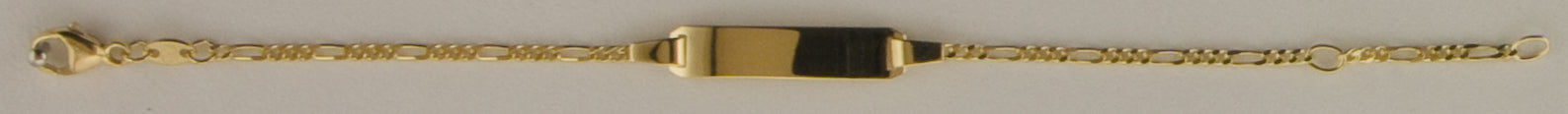 Eugen Rühle Armbänder 96.1093 ID-Band 585 Gelbgold