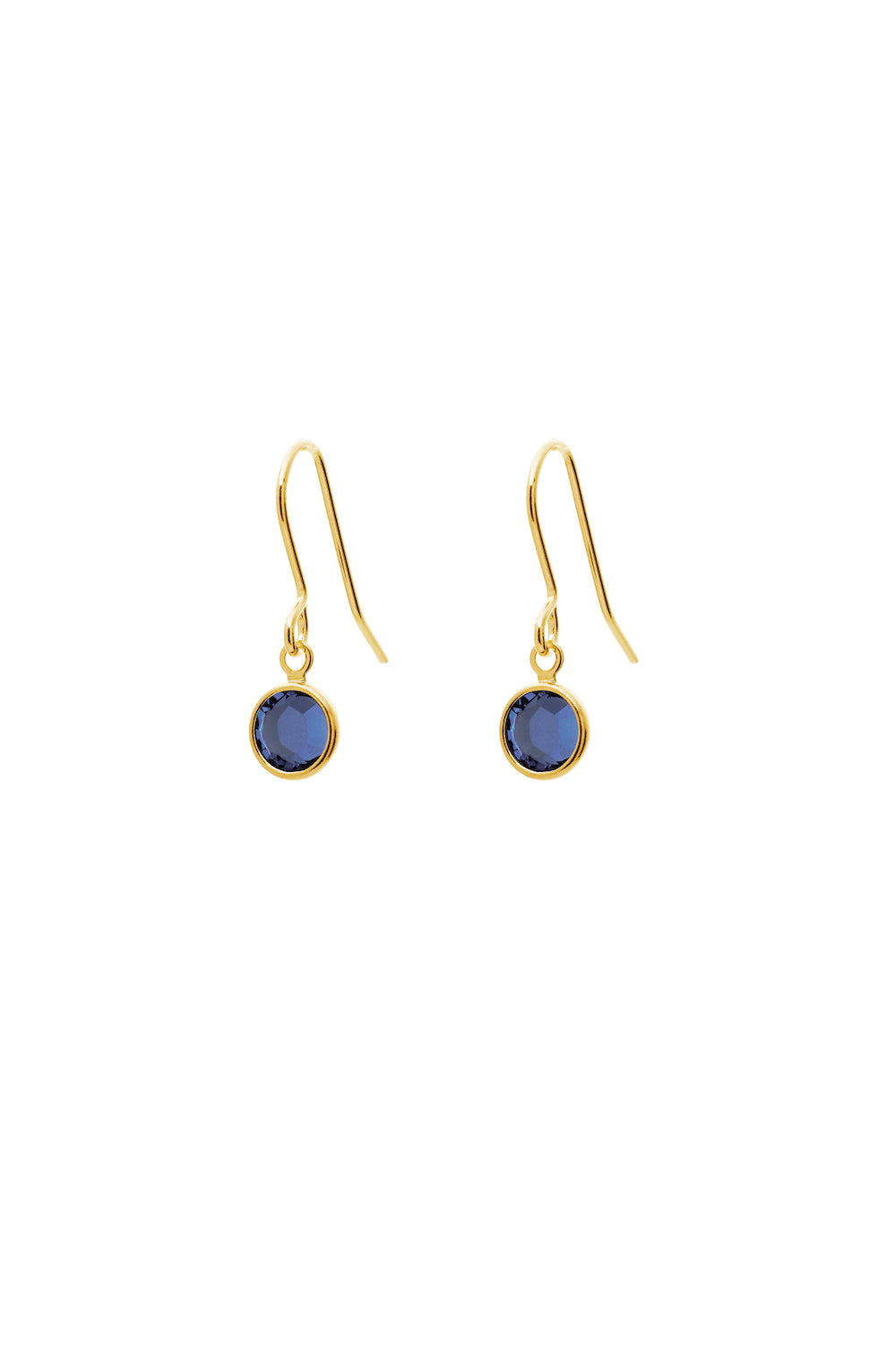 Joy by Corrine Smith September Ohrringe Geburtsstein Gold Tropfen