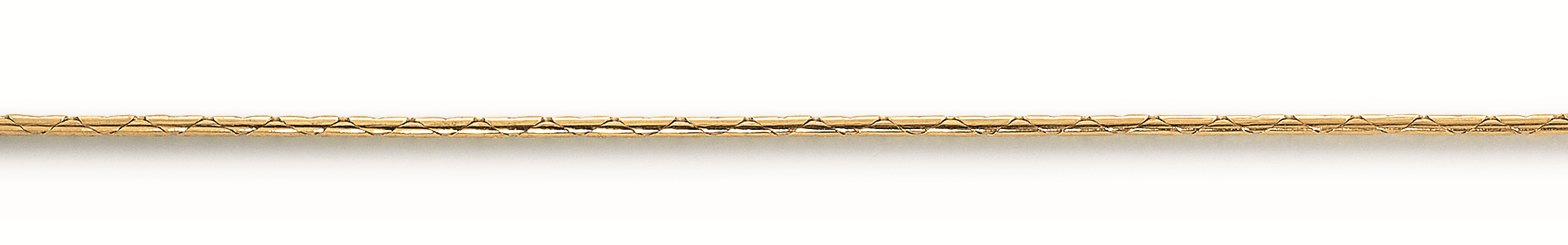 Eugen Rühle Kobrakette 20.04060 750 Gelbgold Halskette 45 cm 1,3mm