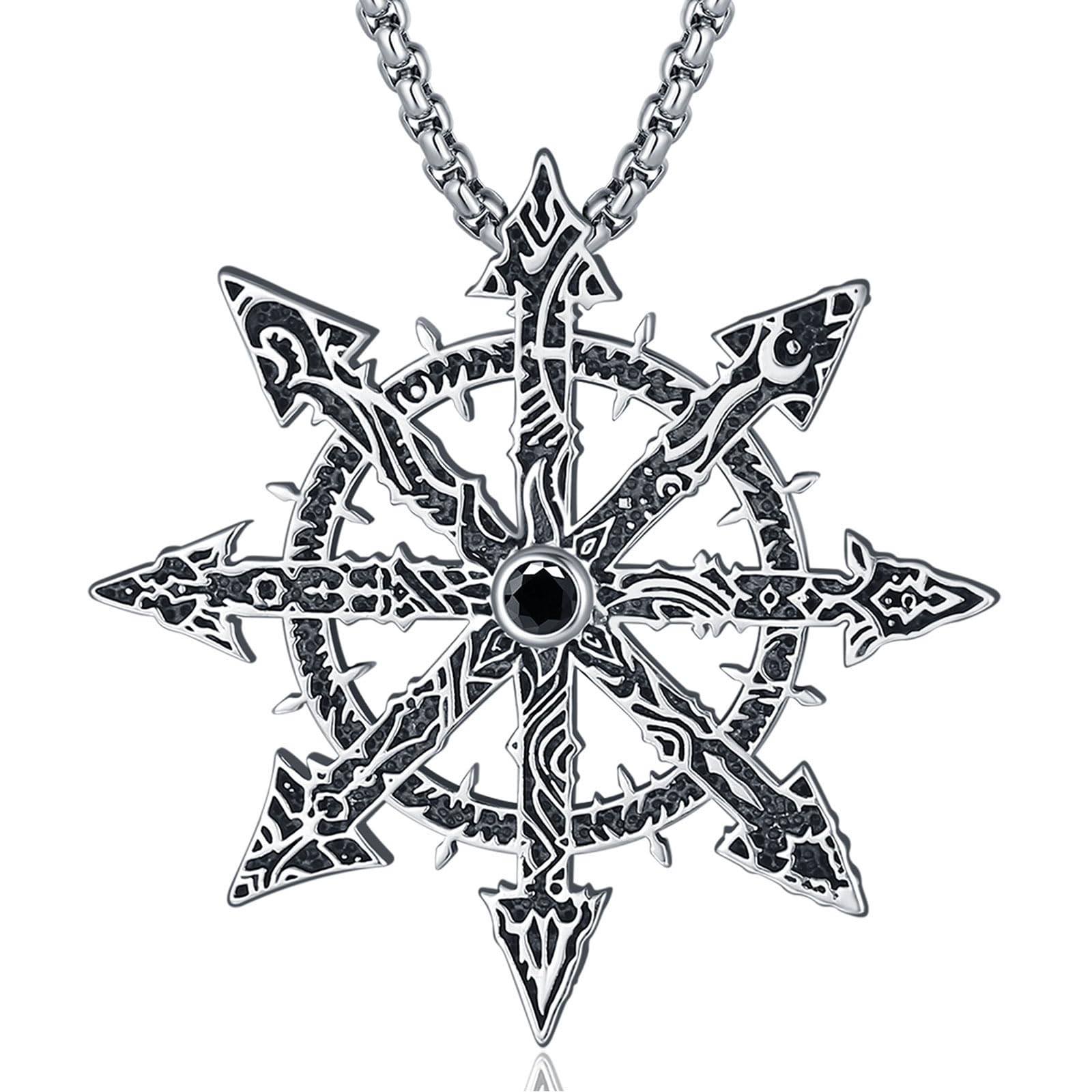 Eudora Harmony Bola Lebensbaum Kette S925 Silber Runen