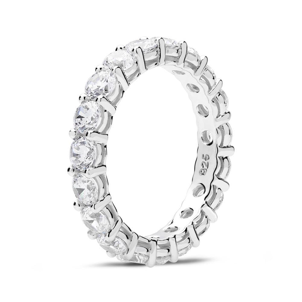 JEWLIX VR0165 Eternityring Silber 52mm Zirkonia