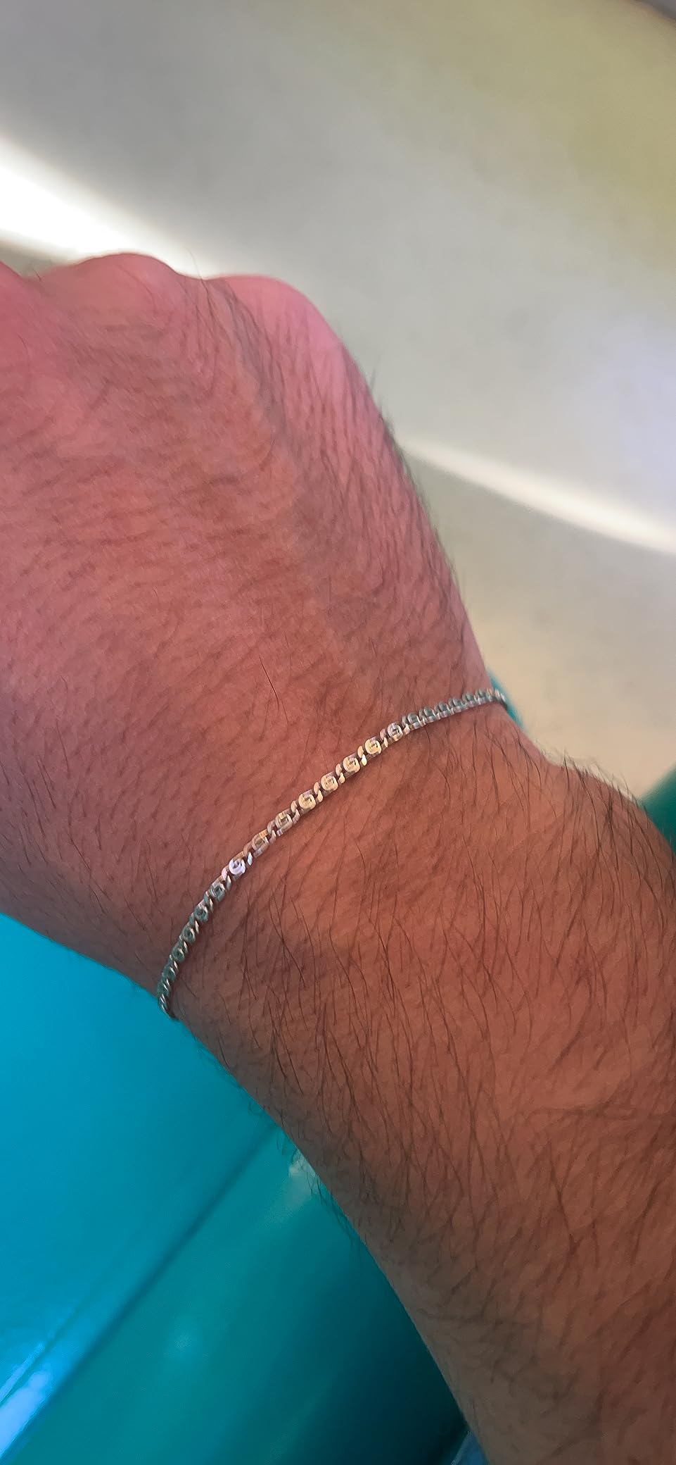 NKlaus Jewellery Herrenarmband 925 Silber Panzer 19cm