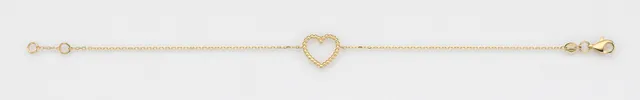 Eugen Rühle Armbänder Ankerarmband Kugelherz Armband 585 Gold