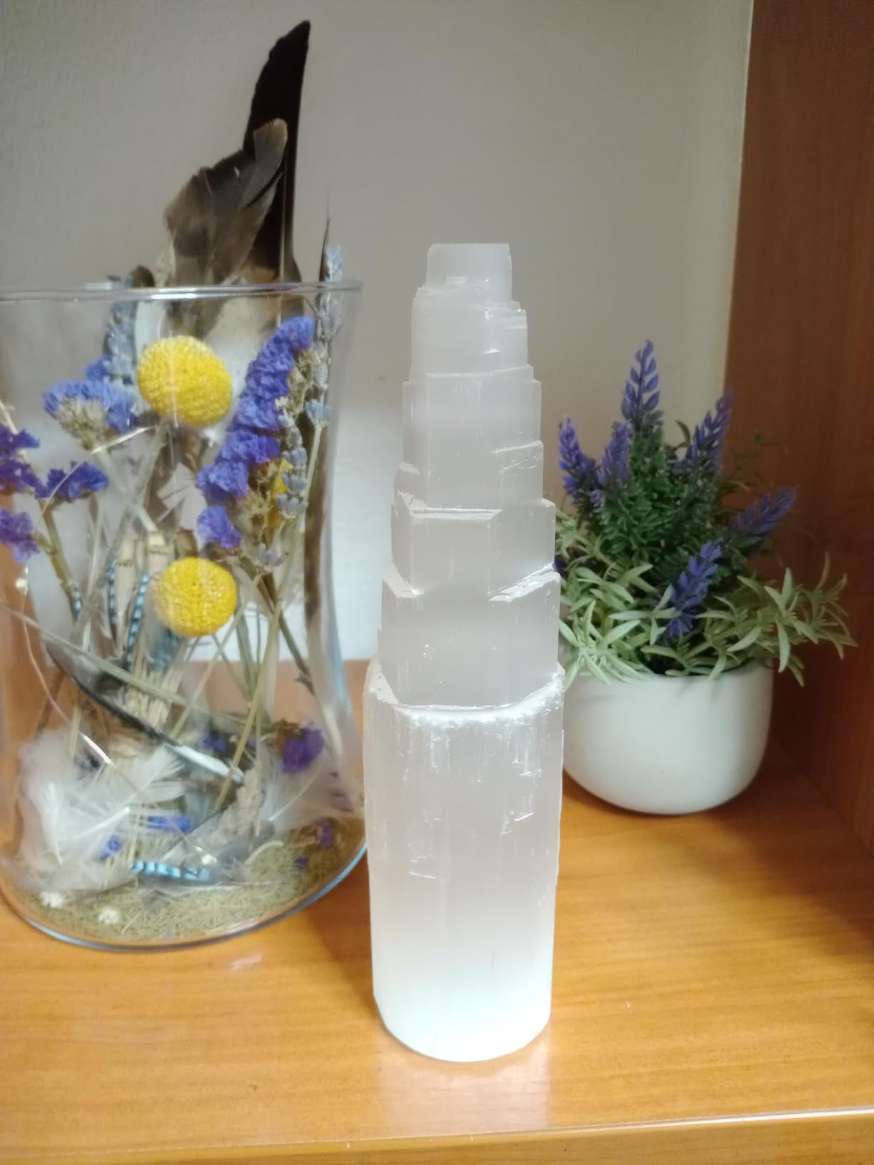 NKlaus Healing Crystals Selenit Turm 20cm