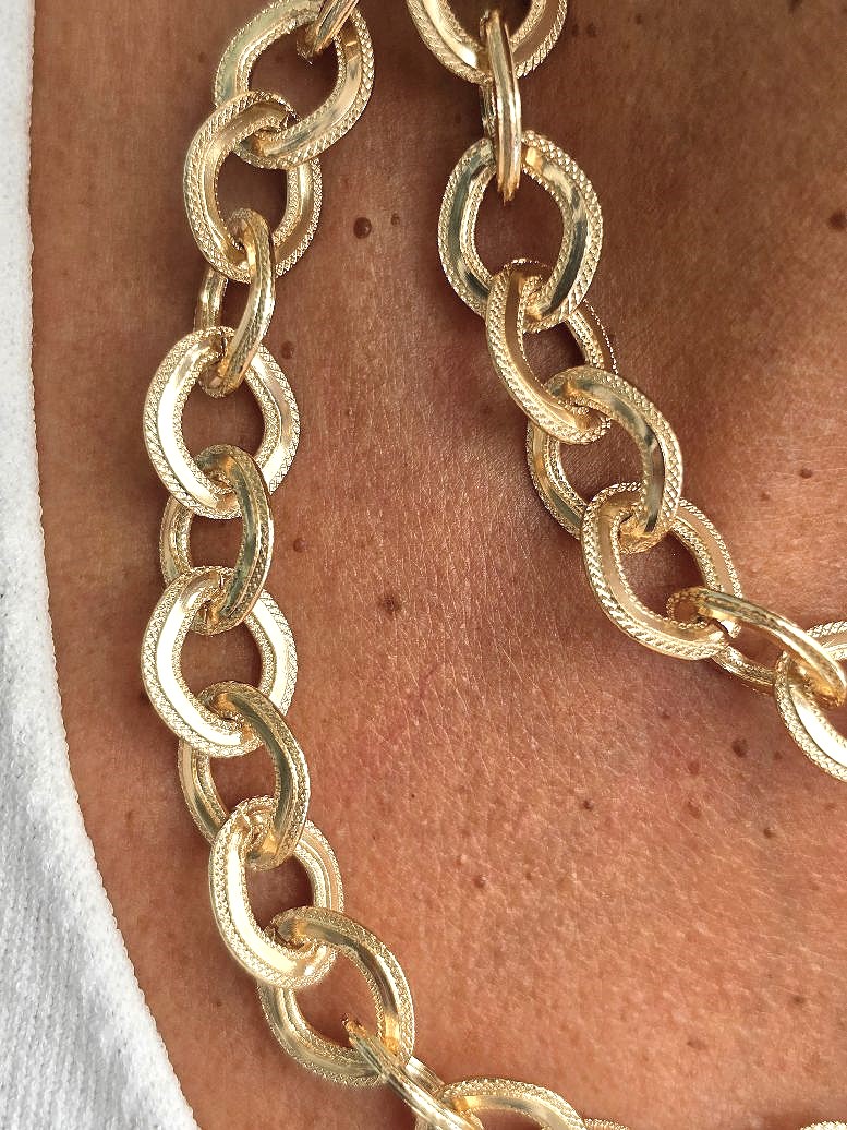 Alevá Bijoux Venezia Halskette Gold 90 cm lang
