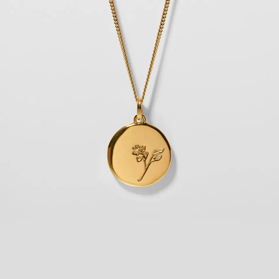Stilnest Eden Lilly Kette Satellite 45cm 24k Gold Vermeil