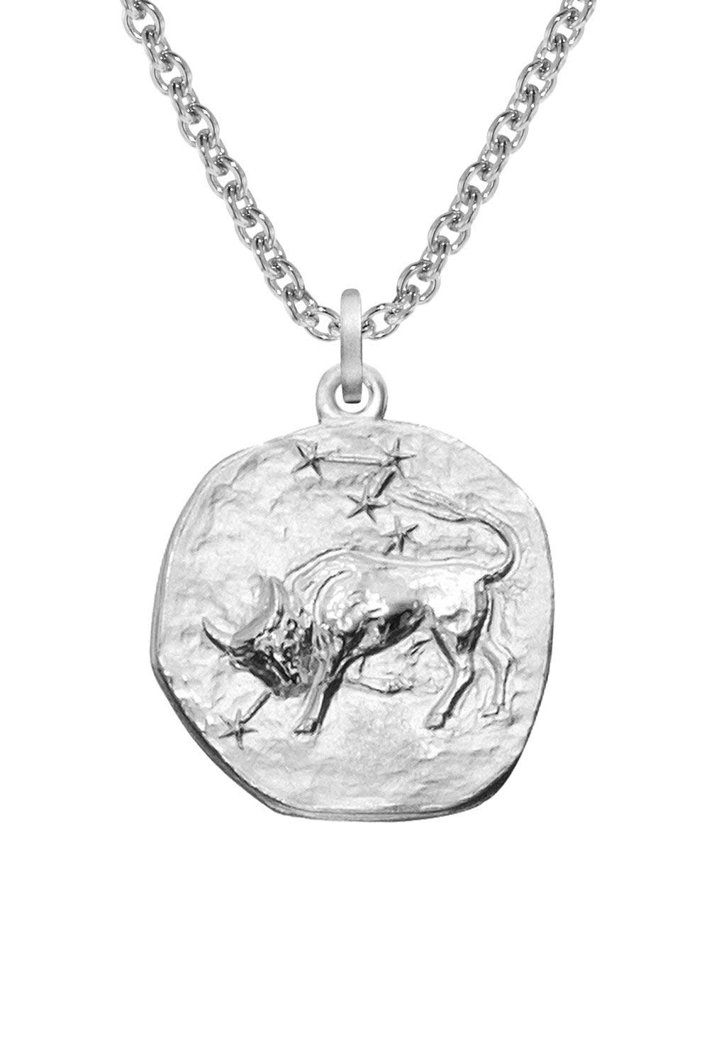 trendor Sternzeichen Stier 08441-05 Halskette Silber 60 cm