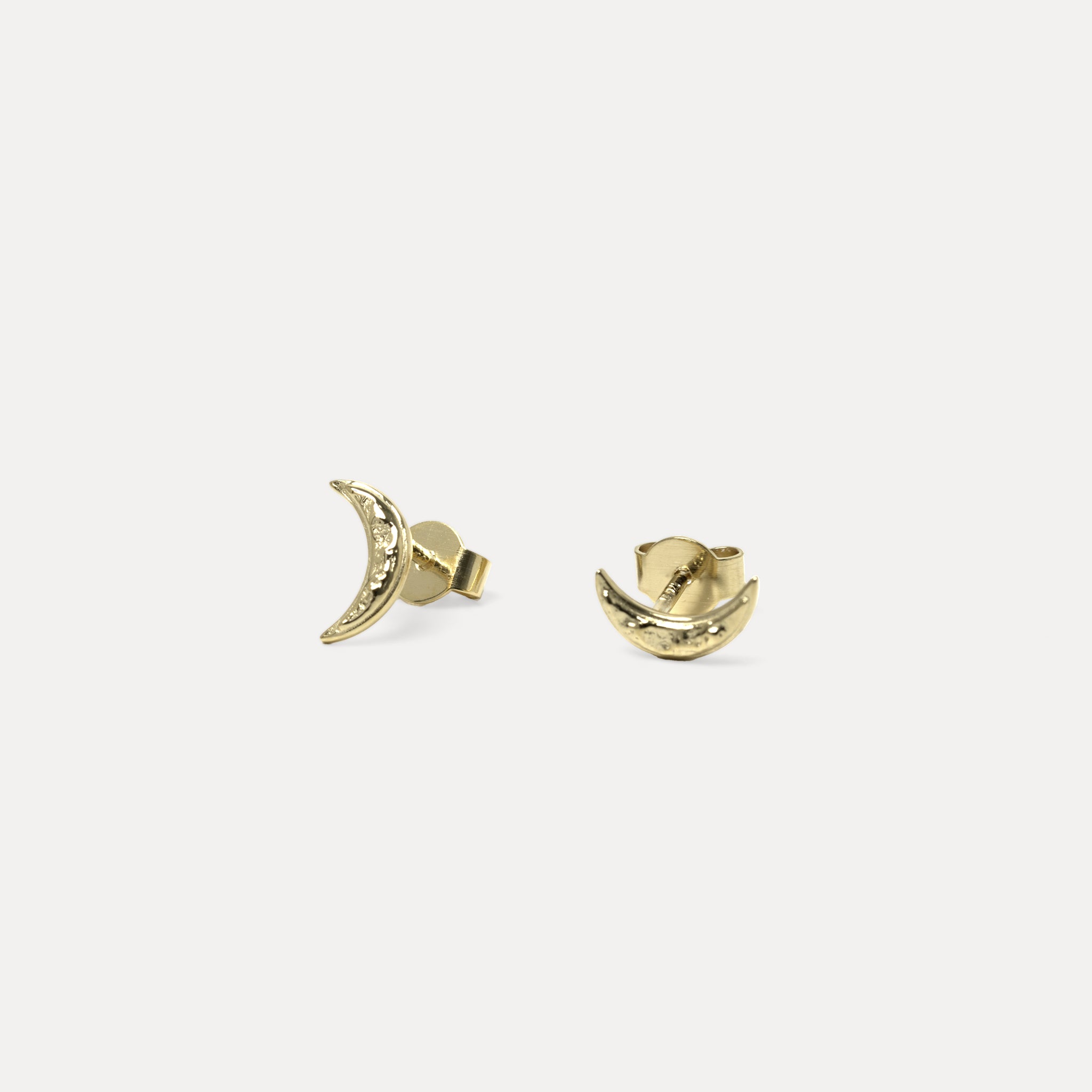 Stilnest Lunar Eclipse Ohrstecker 585 Gold Mond