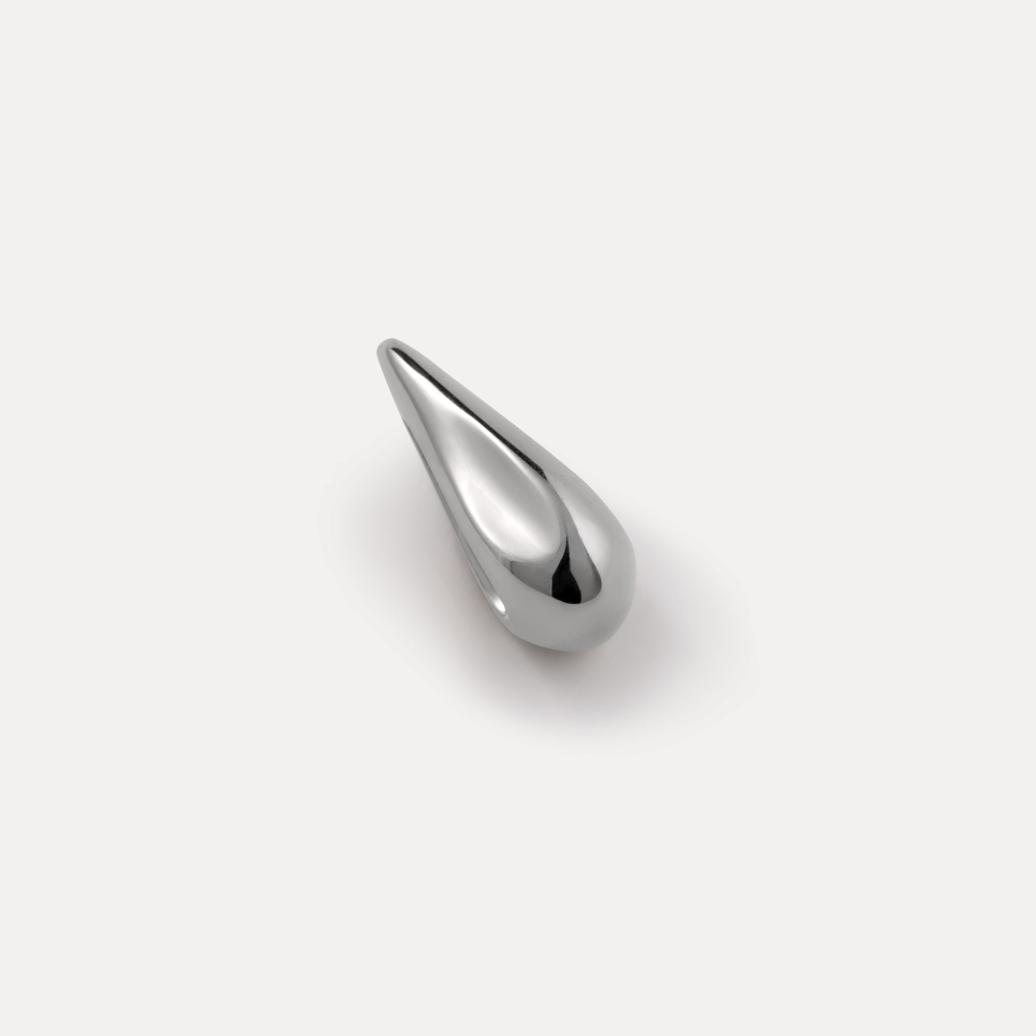 Stilnest Drop Anhänger Gold Vermeil Tropfen 925 Silber