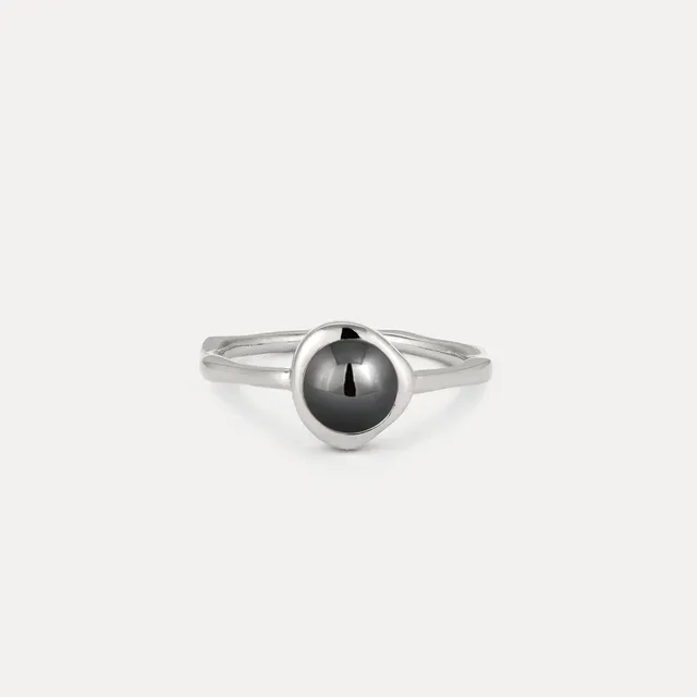 Stilnest Zodiac Birthstone Ring 925 Silber Sternzeichen